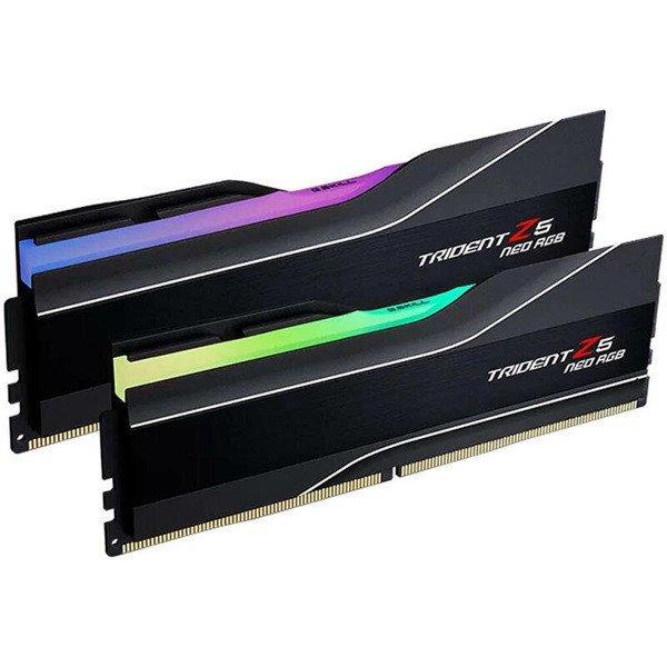 G.SKILL Memória DDR5 64GB 6000Mhz CL32 DIMM 1.40V, Trident Z5 Neo RGB AMD EXPO
(Kit of 2)