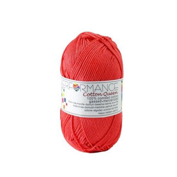 Cotton Queen pamut fonal Világos piros 50g