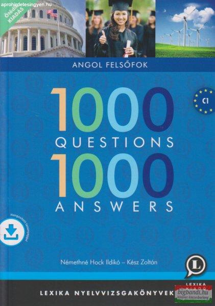 1000 Questions 1000 Answers - Felsőfokú társalgás - felújított