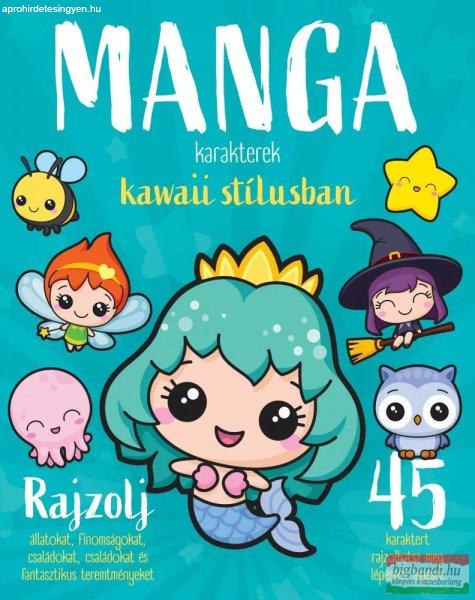 Manga karakterek kawaii stílusban 