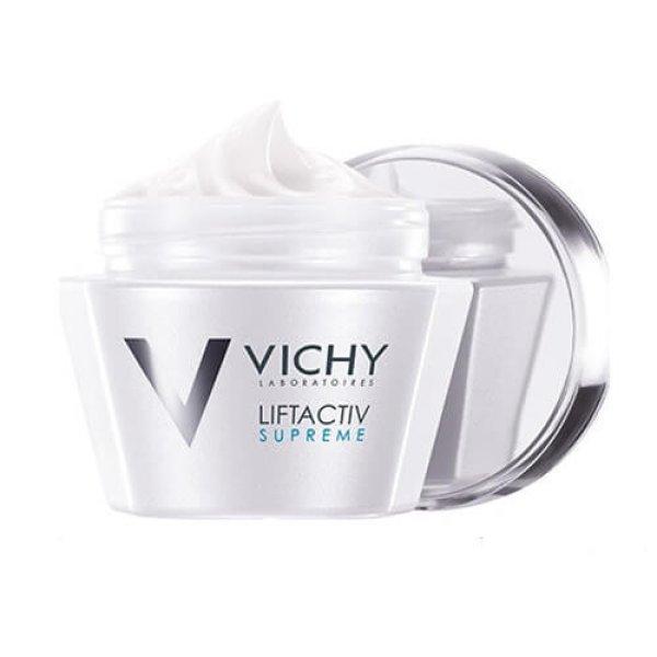 Vichy Integrált feszesítő ránctalanító
ápolás száraz és nagyon száraz bőrre Liftactiv
Supreme 50 ml