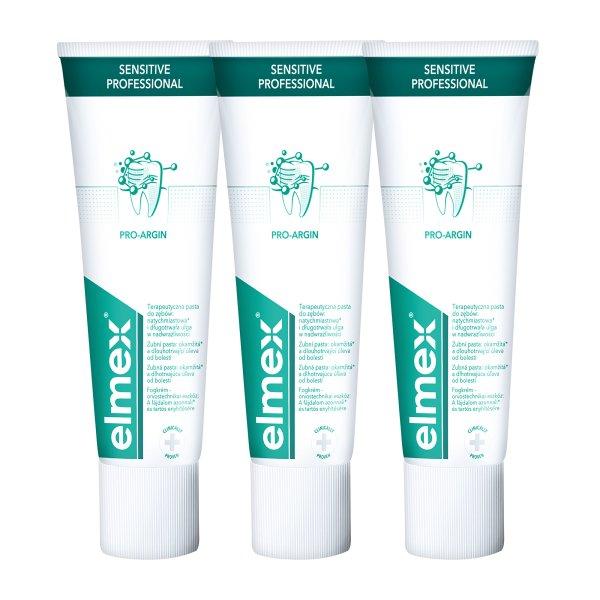 Elmex Fogkrém Sensitive Professional 3 x 75 ml