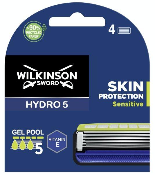 Wilkinson Sword Tartalék fej Hydro 5 Skin Protection Sensitive 4 db