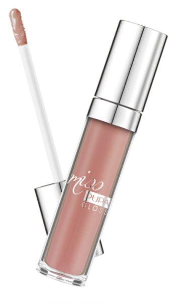 PUPA Milano Csillogó szájfény Miss Pupa Gloss (Ultra Shine Gloss
Instant Volume Efect) 5 ml 300 Soft Kiss