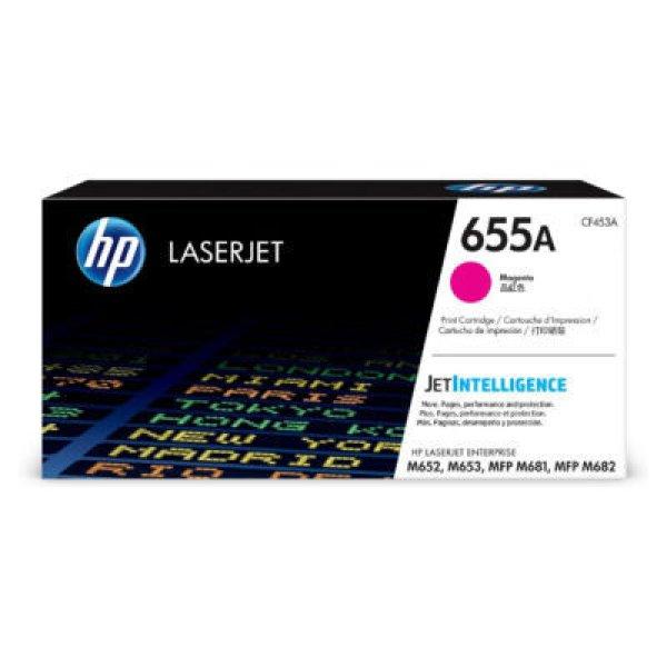 HP CF453A Toner Magenta 10.500 oldal kapacitás No.655A