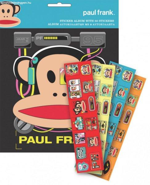 Paul Frank Monkey matricás album 50 db matricával