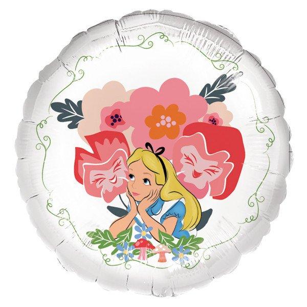 Disney Alice Csodaországban Flowers fólia lufi 43 cm