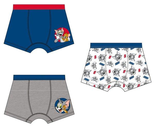 Tom és Jerry gyerek boxeralsó 3 darab/csomag 122/128 cm