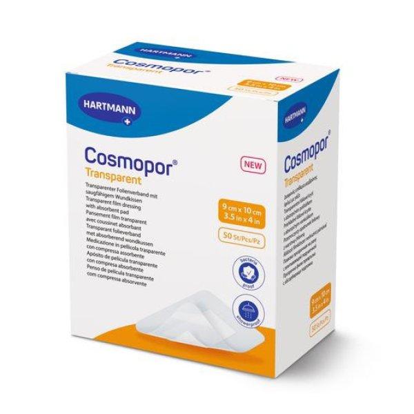 Cosmopor® Transparent steril filmkötszer sebpárnával (9x10 cm; 50 db)