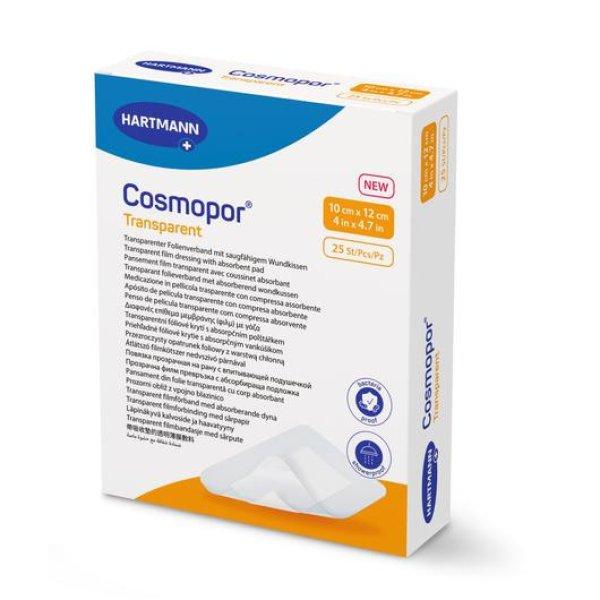 Cosmopor® Transparent steril filmkötszer sebpárnával (10x12 cm; 25 db)