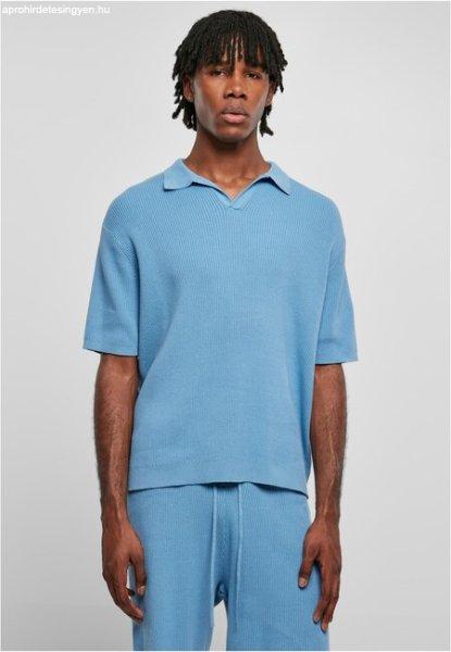 Urban Classics Ribbed Oversized Shirt horizonblue