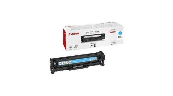 Canon CRG-718 kék eredeti toner (2661B002)