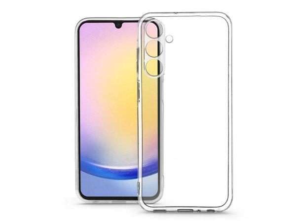 Samsung Galaxy A25 5G szilikon hátlap kameravédővel - Clear Case -
átlátszó