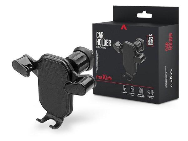 Maxlife univerzális szellőzőrácsba illeszthető autós tartó - Maxlife
MXCH-05 Car Holder - fekete