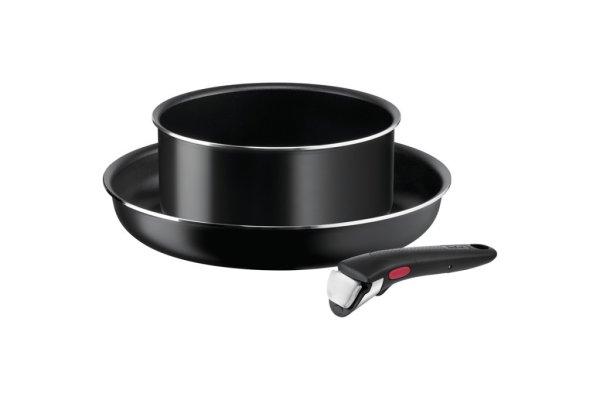 Tefal L1539243 Ingenio Easy Cook & Clean serpenyő szett 3 db-os