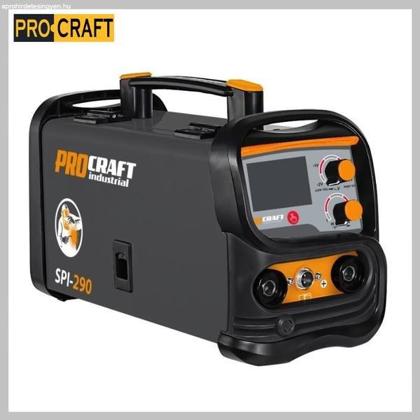 Procraft kombinált inverteres hegesztő MMA, TIG Lift SPI-290