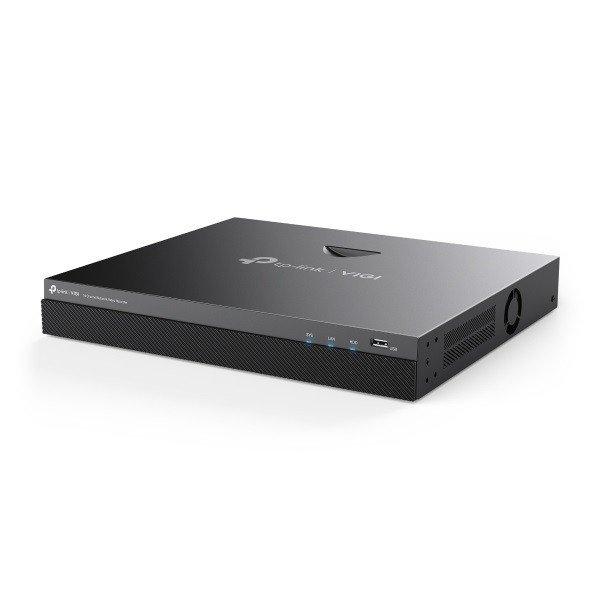 TP-link NVR rögzítő - NVR1016H (16 csatorna, H265+, 5MP, HDMI, VGA, 2xUSB, 1x
Sata (max 10TB), audio)