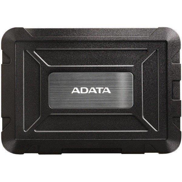 ADATA Külső HDD/SSD Ház 2.5" - ED600 (USB-A 3.2, Max. 7-9,5 mm, ütés
és vízálló, fekete)