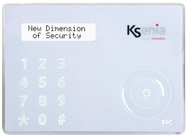 Ksenia ergo LCD kezelő beépített kártyaolvasóval