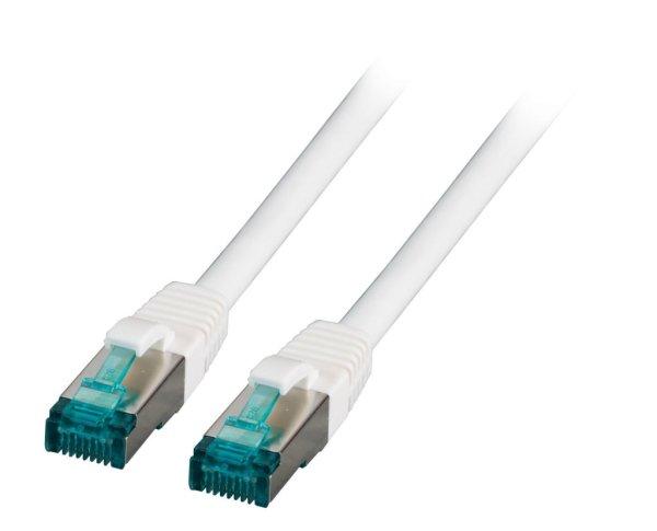 Cat.6a S/FTP patchkábel 3m, fehér