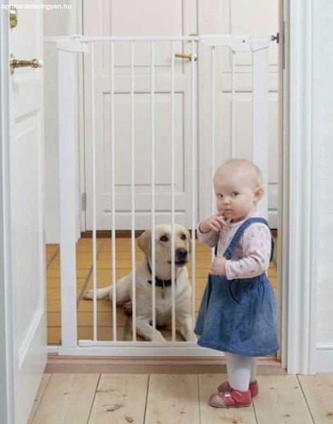 Baby Dan Premier PET GATE fehér magas rács, 73-86 cm