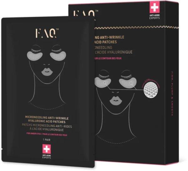 Foreo Ránctalanító mikrotűs szemtapaszok hialuronsavval FAQ
(Microneedling Anti-Wrinkle Hyaluronic Acid Patches) 3 x 2 db