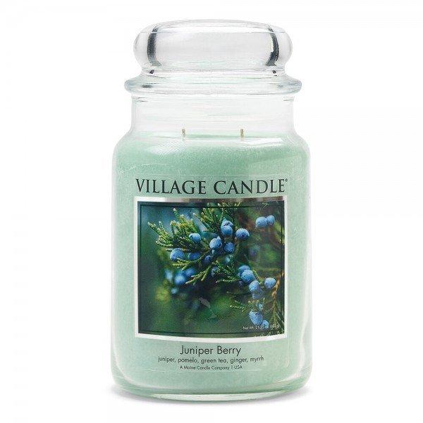 Village Candle Illatgyertya üvegben Juniper Berry 602 g