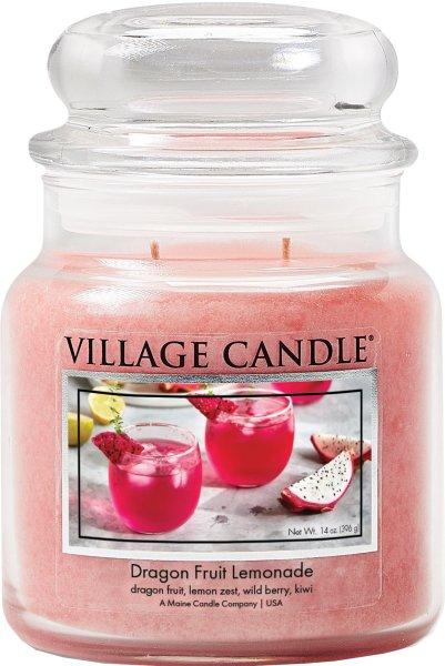 Village Candle Illatgyertya üvegben Dragon Fruit Lemonade 396 g