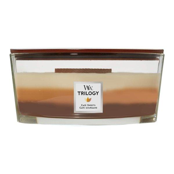 WoodWick Illatgyertya Trilogy Cafe Sweets 453 g