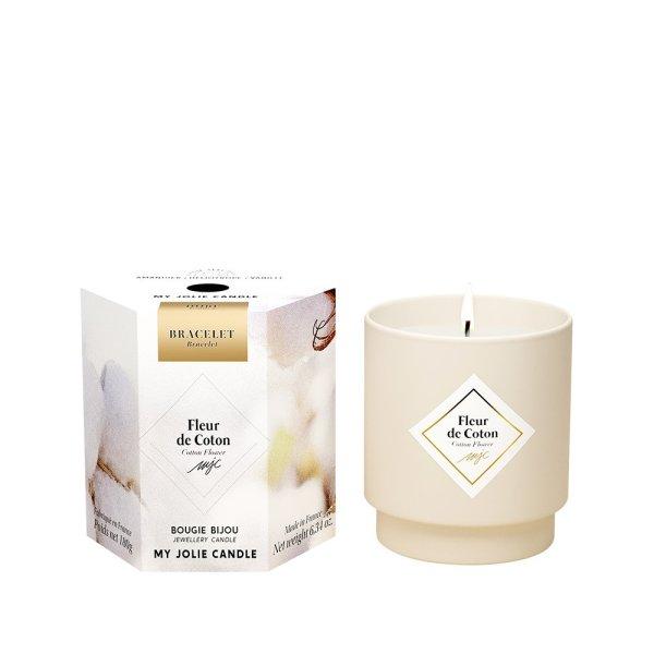 My Jolie Candle Illatgyertya 36 óra karkötővel Gold Les
Surprenantes Pamut virág 320281