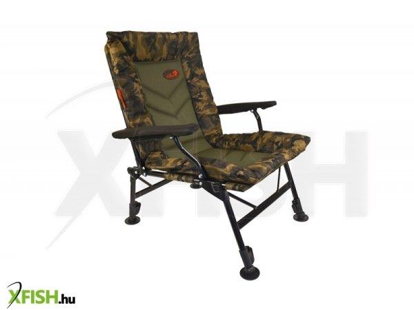 Carp Expert Comfort Camo Horgász Szék 50x38x55cm Max:120kg