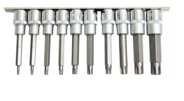 Corona C6925 Ribe Torx Készlet . 10 Részes .M4-M16 1/2"