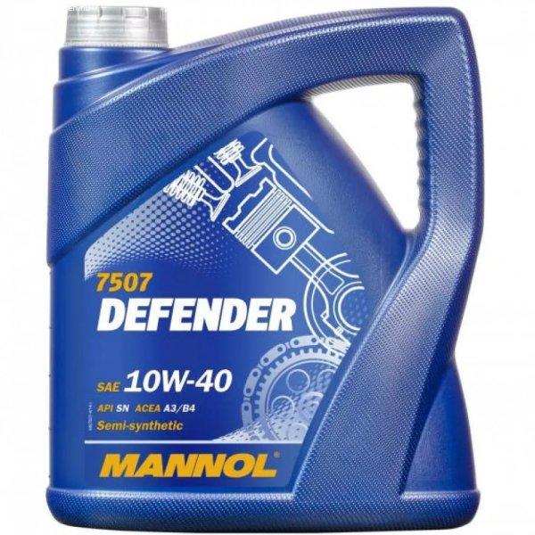 Mannol Defender 10W40 4L Olaj Sl/Cf A3/B3