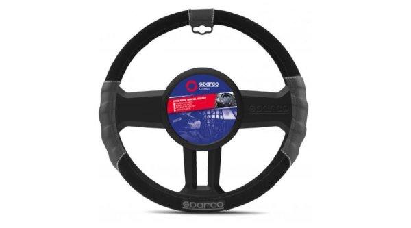 Kormányvédő, fekete-szürke, Sparco Sport Line (10877)