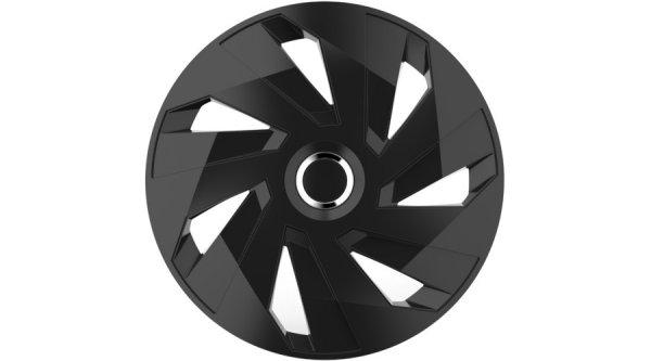 Dísztárcsa 16" Vector Ring Chrome Black (4 darabos garnitúra)