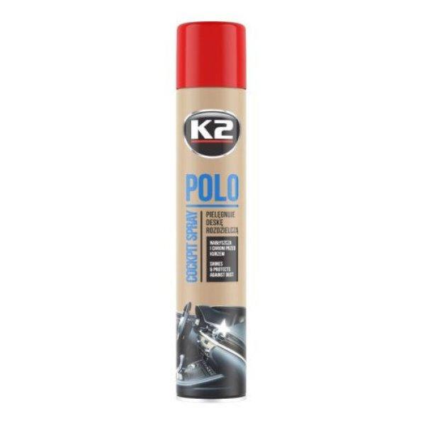 K2 Polo Cockpit Műszerfalápoló spray 750ml Eper