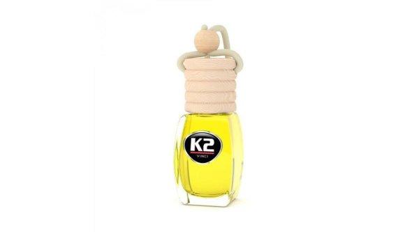 K2AUTO vanília illatú légfrissítő üvegben, 8ml, VENTO VANILLA (V457P)