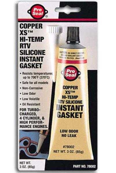 Pro Seal 78002 Copper Silikon Szilikon Tömítő - 62-Től +370 Celsius Fokig
85G