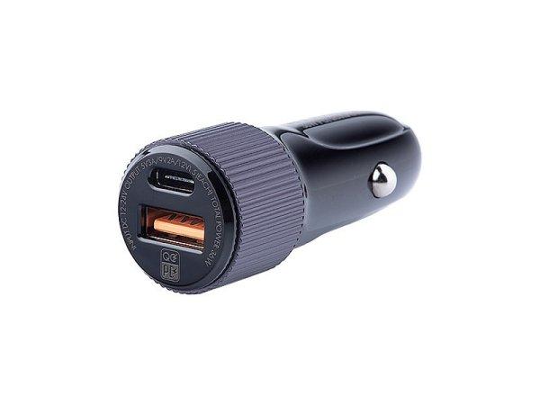 Myway 12 / 24V Töltő, 36W Usb-C Pd + Qc3.0 Cm63015