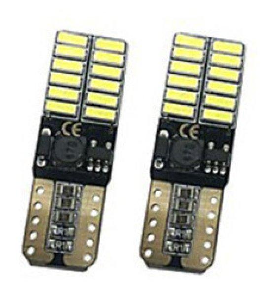 12/24V Canbus T10-4014-24Smd Fehér