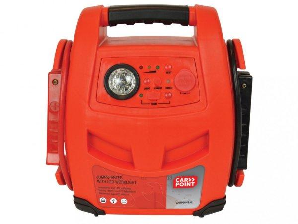 Carpoint, Hordozható akkumulátor, Led lámpával, 17AH Jumpstarter, 900A, 12V