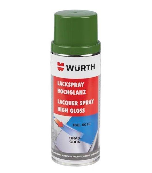 Würth Lakkspray Magasfényű Fűzöld Ral 6010 400Ml