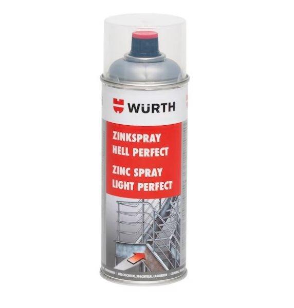 Würth Cink Spray, Perfect Cink, Világos 400Ml