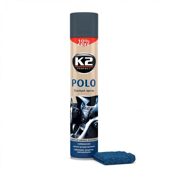 K2 Polo Cockpit Műszerfalápoló spray 750ml Man