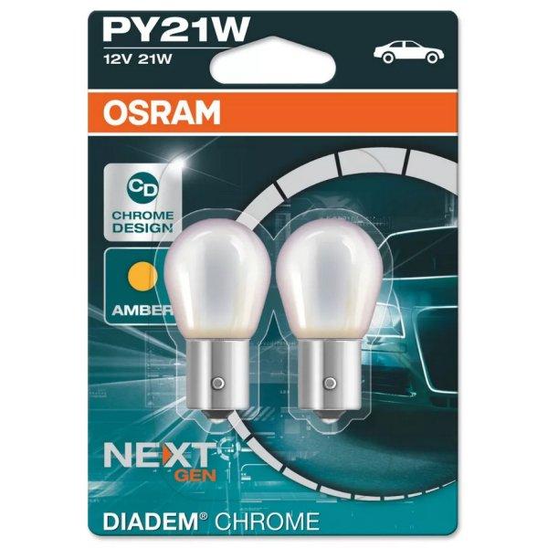 Osram, Izzó Sárga-Króm, 21W-12V