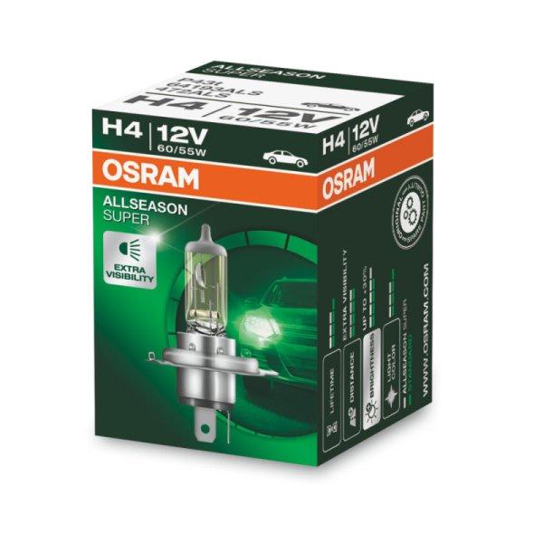 IZZÓ OSRAM H7 55W ALLSEASON SUPER DB-OS +30%