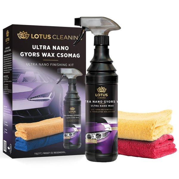 Lotus Cleaning Ultra Nano Gyors Wax Csomag