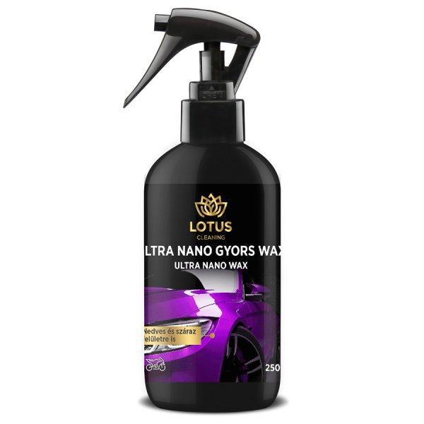 Lotus Cleaning ultra nano gyors wax 250ml