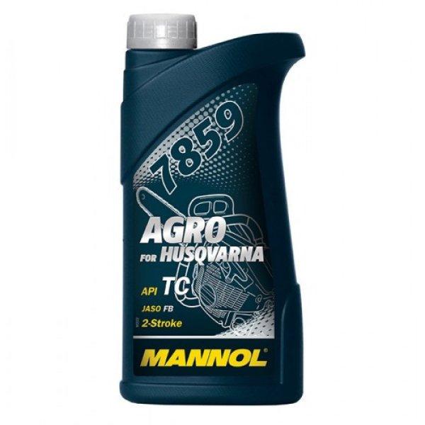 MANNOL AGRO FOR HUSQVARNA 1L 2T 7859 MOTOROLAJ API TC JASO FB