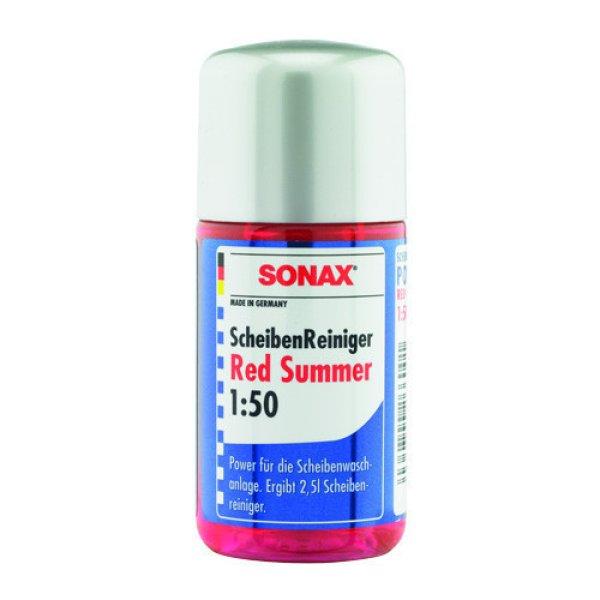 Sonax, Red Summer, Szélvédőmosó Koncentrátum Nyári, 50ml